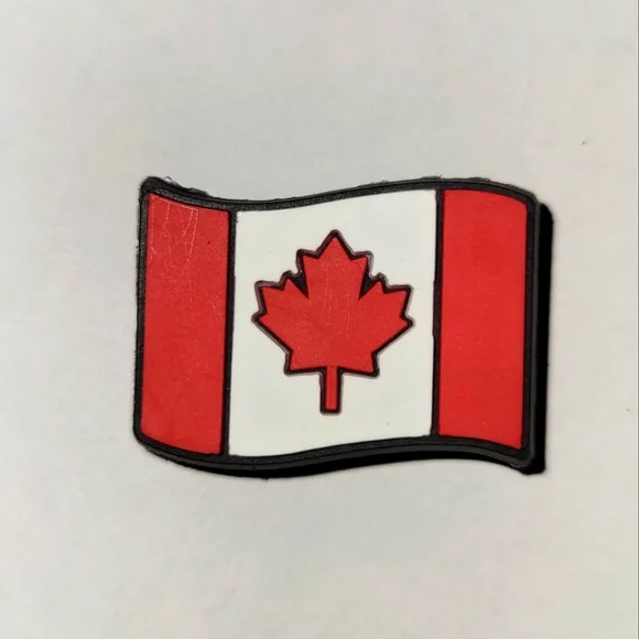 Canada Flag Jibbitz Shoe Charm